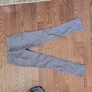 Girls skinny uniform pants